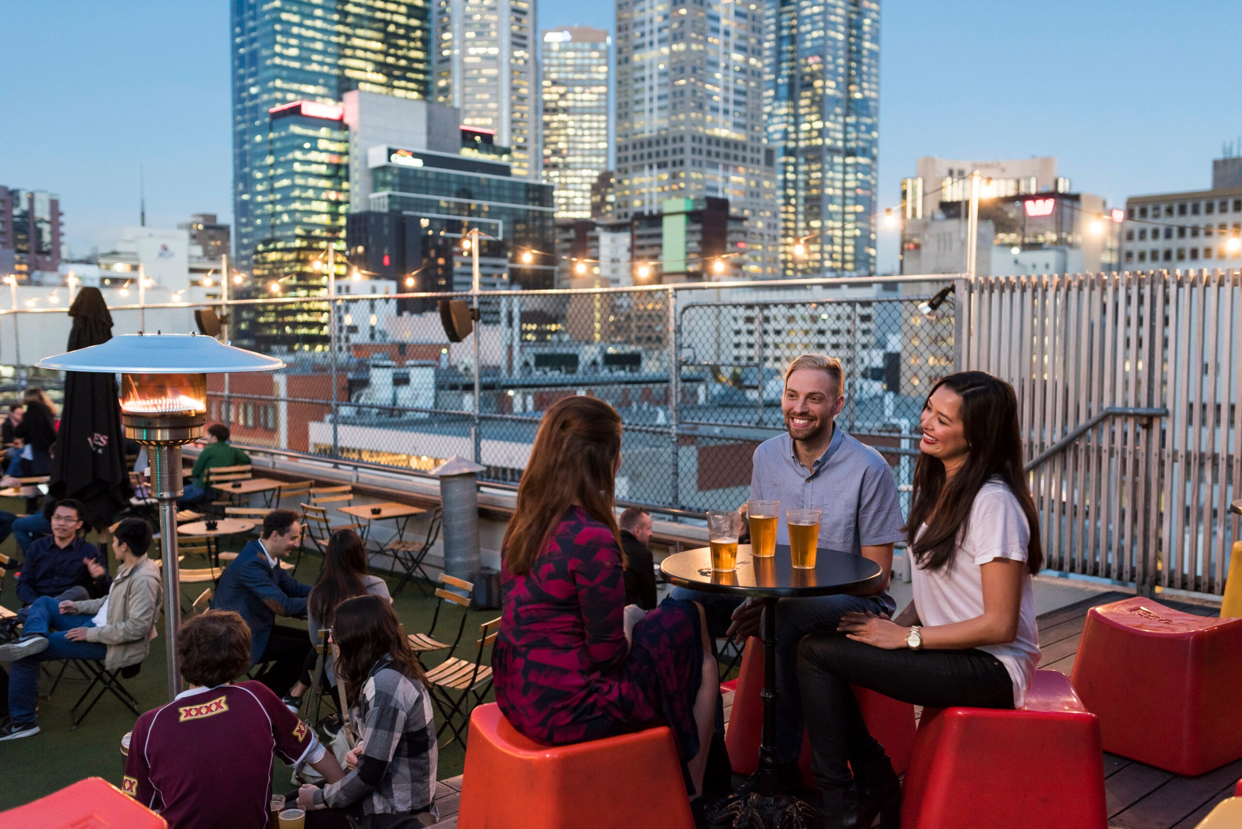 Rooftop bar