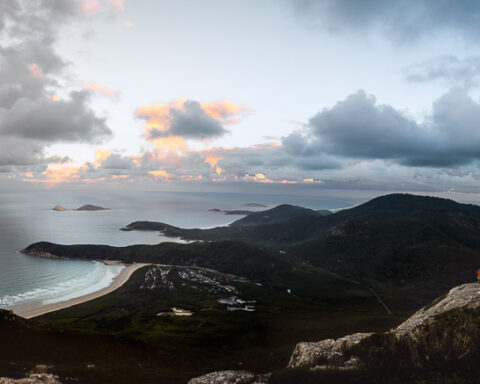 Ocean views from Mount Oberon