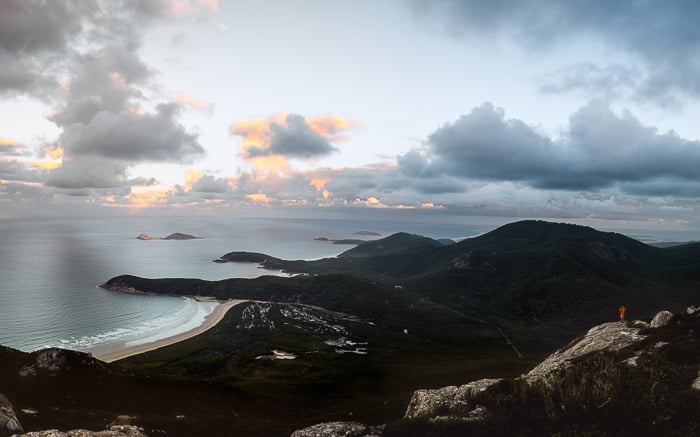Ocean views from Mount Oberon