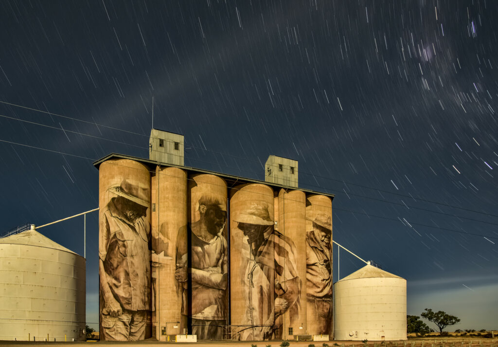 Brim Silo Art
