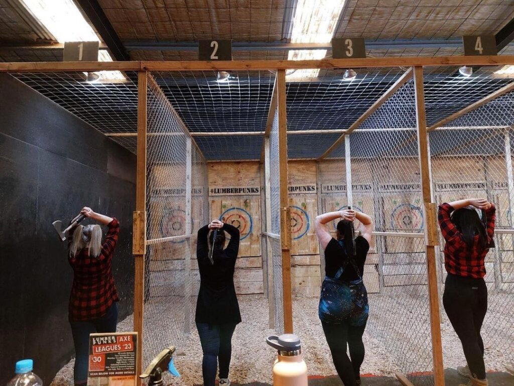 Lumber Punks Axe Throwing