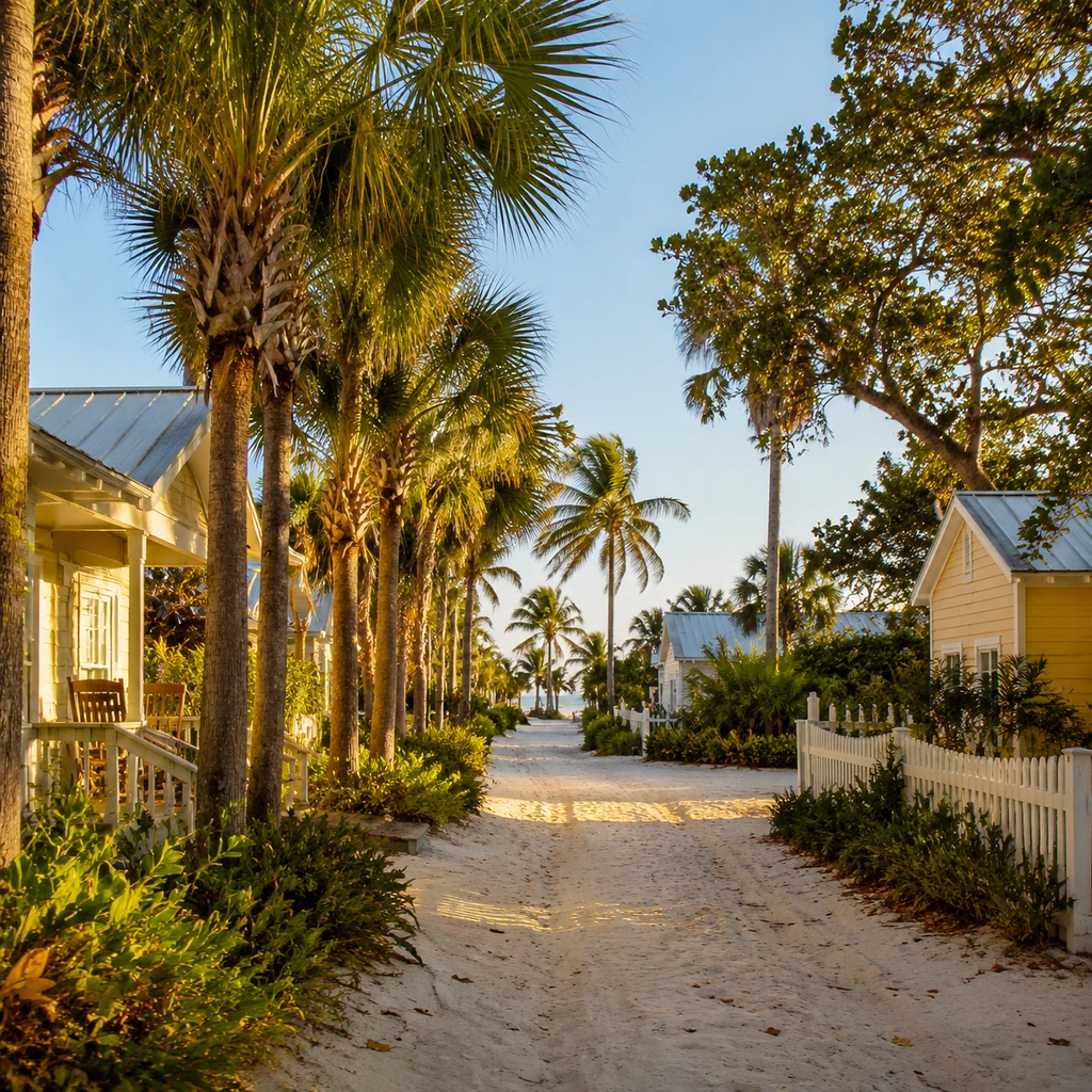 Destin beach with emerald water