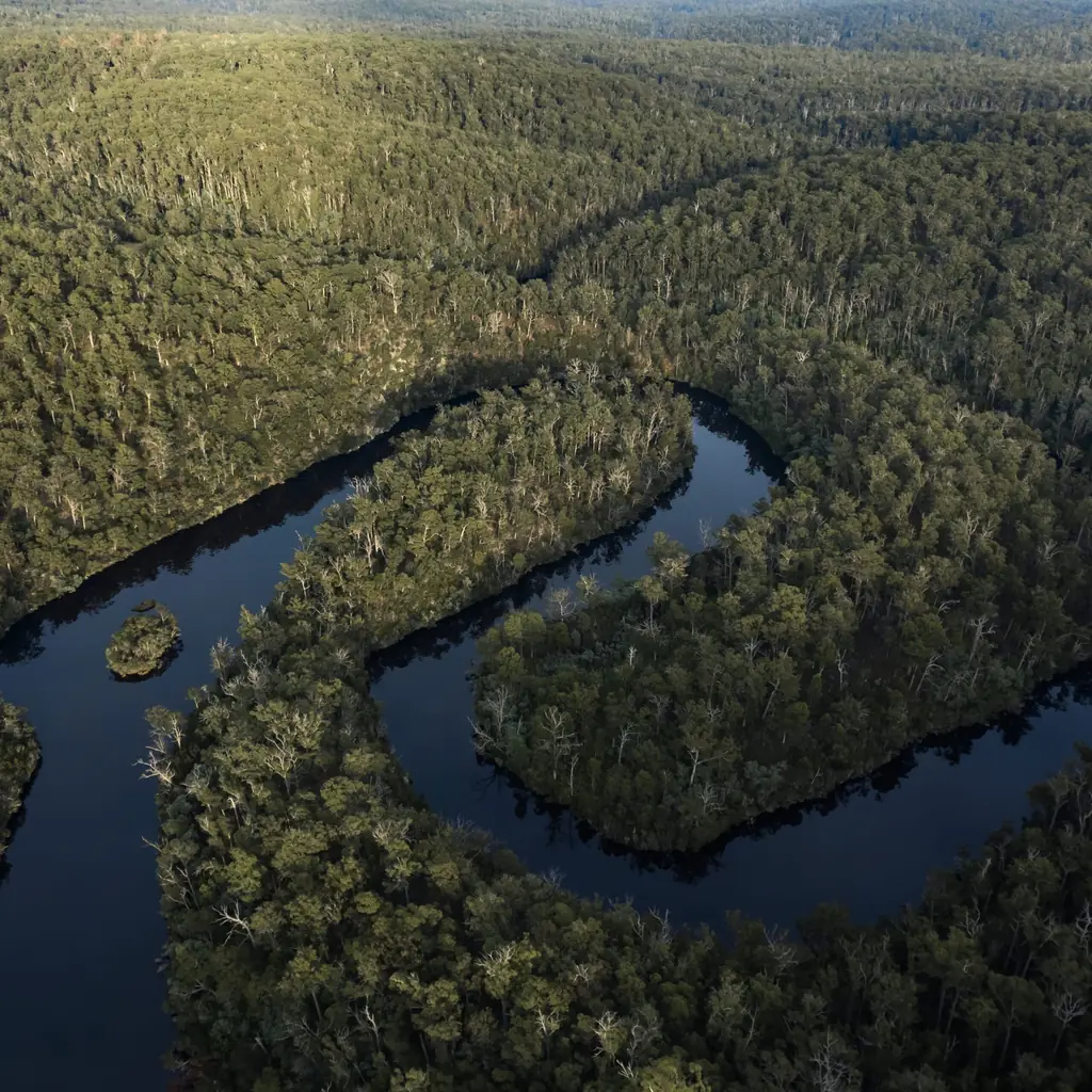 Ansons River, Eastern Tasmania