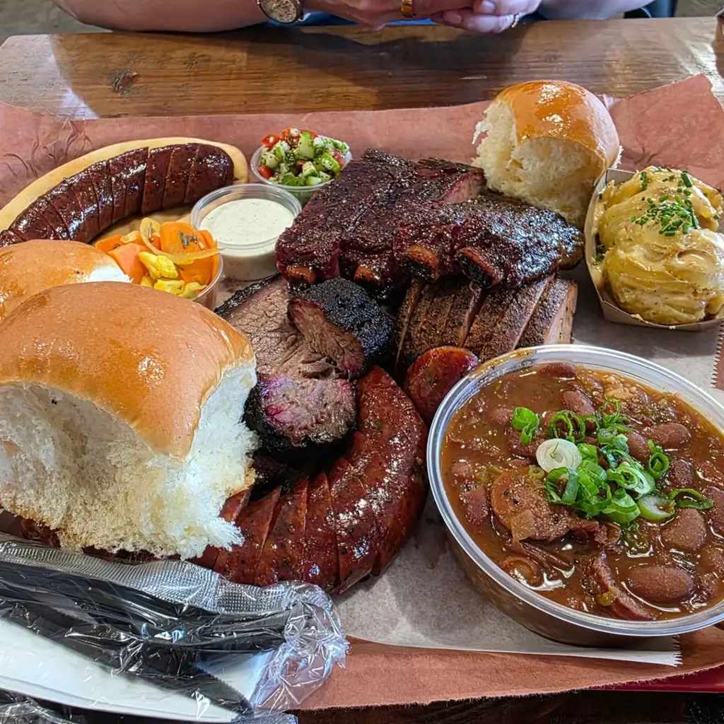 Redbird BBQ barbecue food, photo credited to @alvissolis on Instagram.