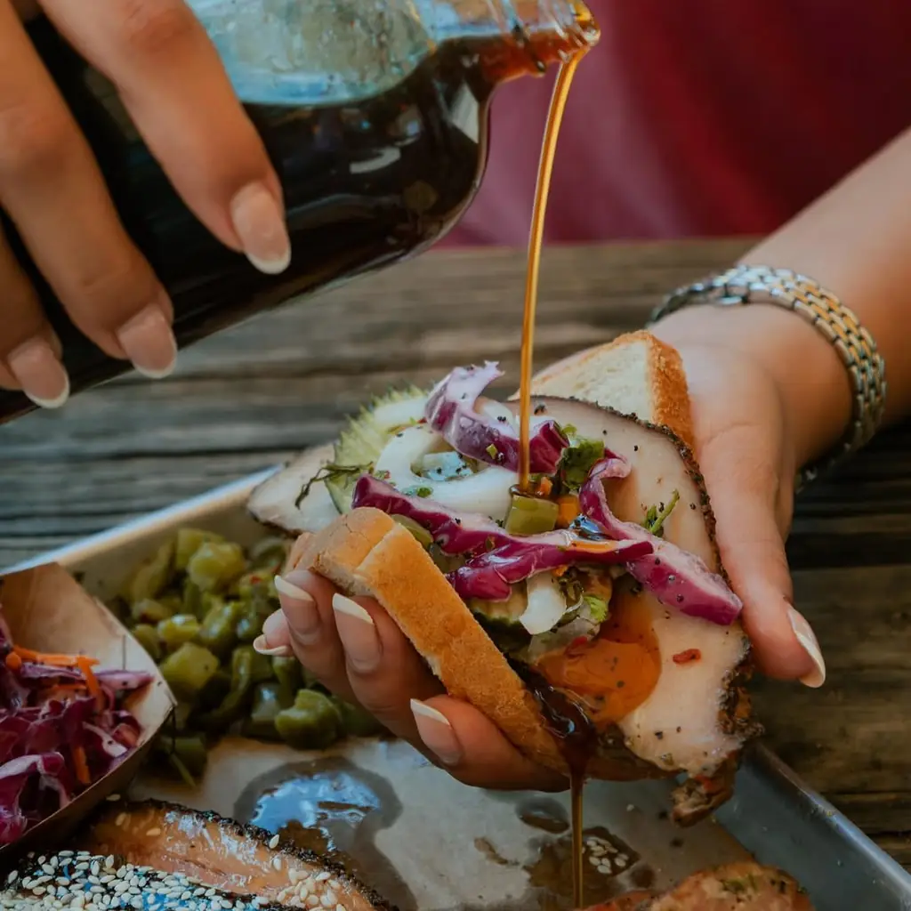 2M Smokehouse barbecue food, photo credited to @2msmokehouse on Instagram.