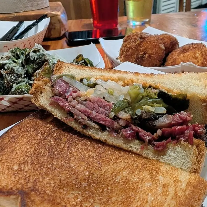 Blood Bros. BBQ barbecue food, photo credited to @right.place.mel on Instagram.