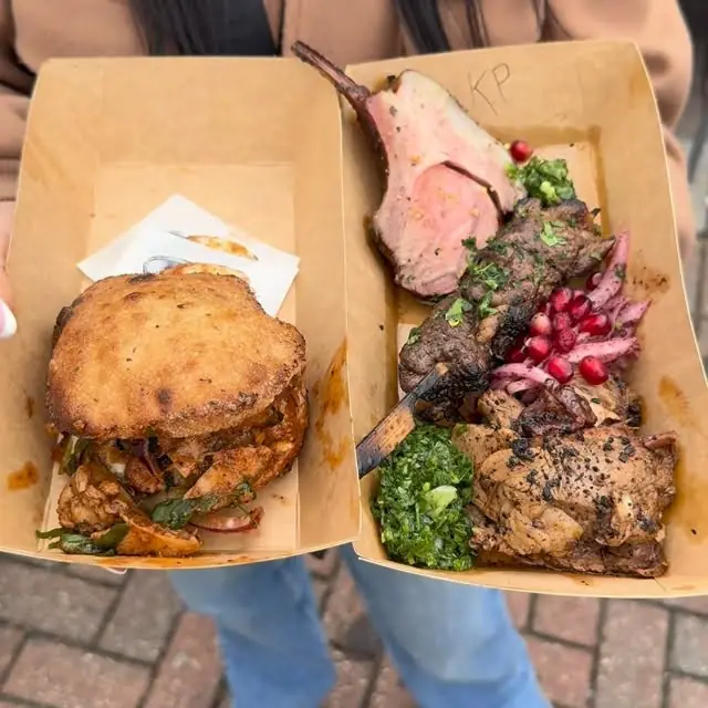 KG BBQ barbecue food, photo credited to @laurenlovesfooood on Instagram.