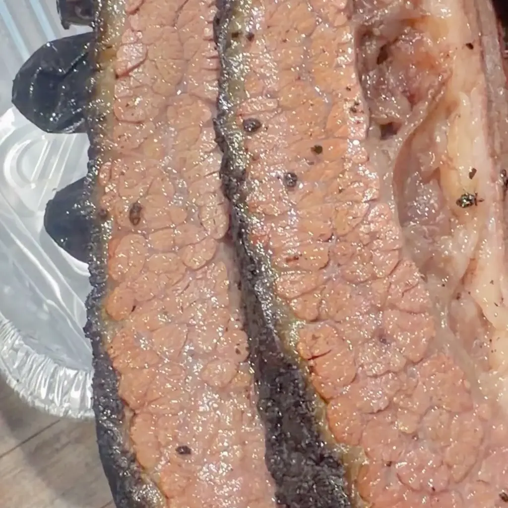 Panther City BBQ barbecue food, photo credited to @panthercitybbq on Instagram.