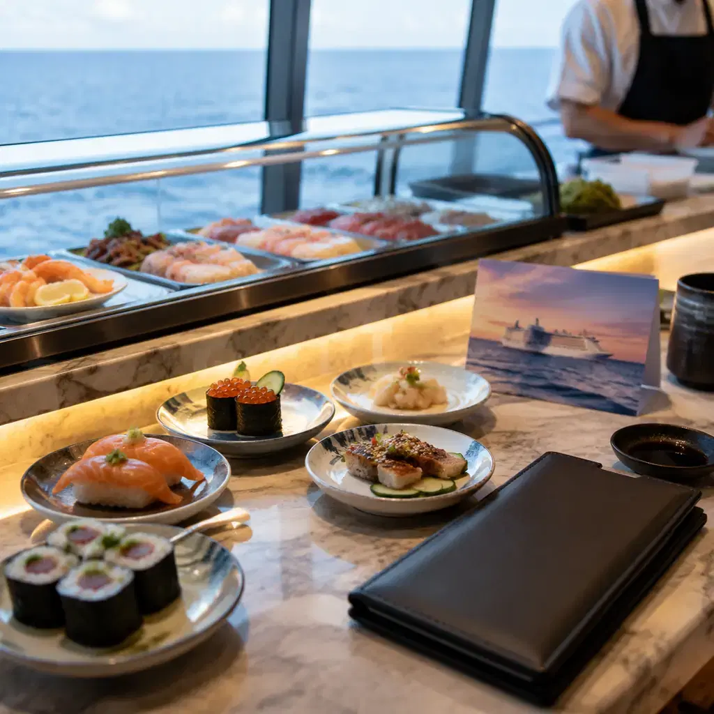 A La Carte Sushi Without Checking The Package Credit