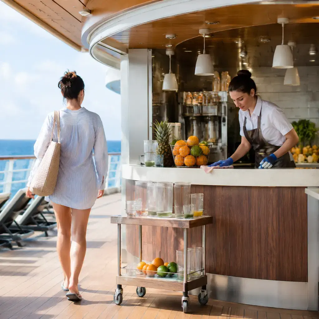 Fresh Juice For A Traveler Who Sleeps Through Breakfast