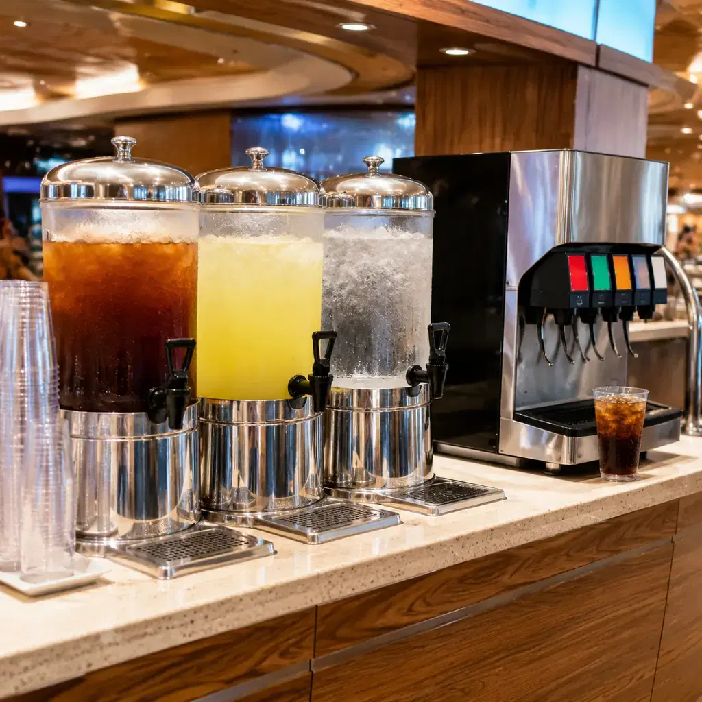 A Soda Package When Included Drinks Are Enough