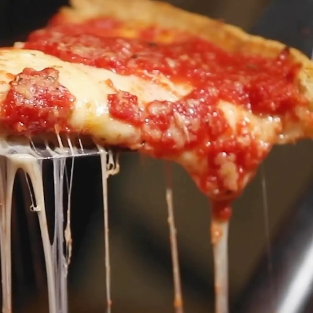 Lou Malnati's, photo credited to @loumalnatis on Instagram.
