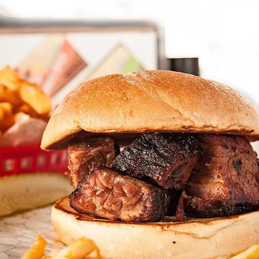 Hawg Jaw Que & Brew, North Kansas City, photo credited to @hawgjawkcbbq on Instagram.