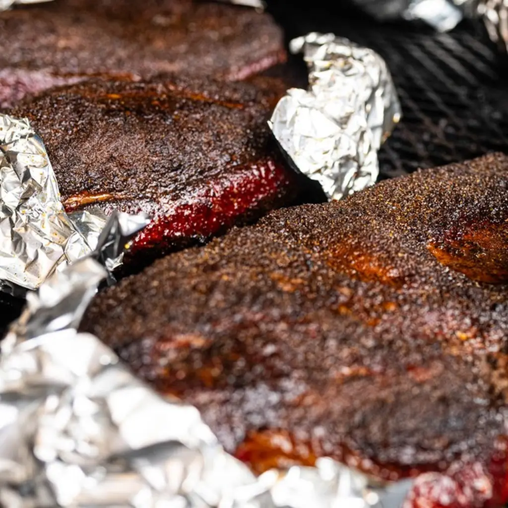 Wolfepack BBQ, Columbus Park, photo credited to @wolfepackbbq on Instagram.