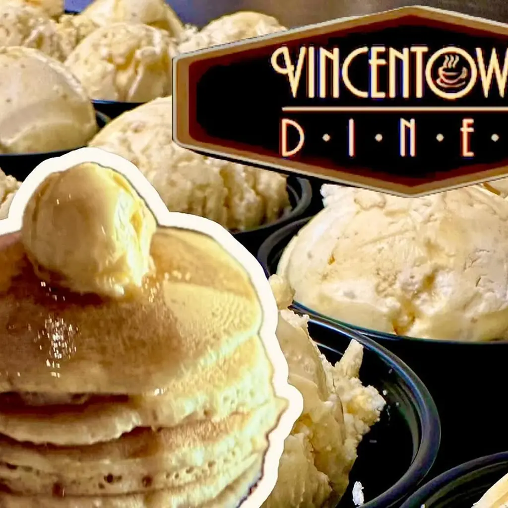 Vincentown Diner, Southampton, photo credited to @vincentowndiner on Instagram.