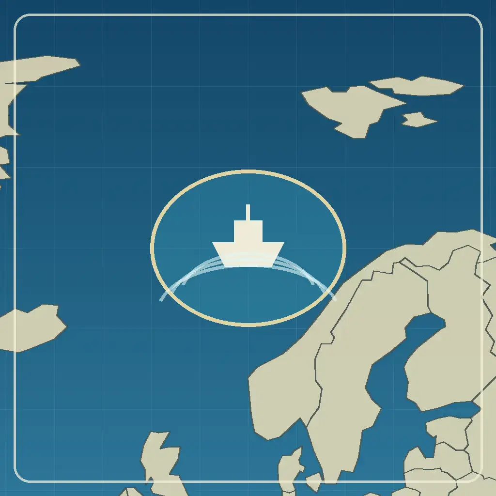 Editorial locator map for Norwegian Sea