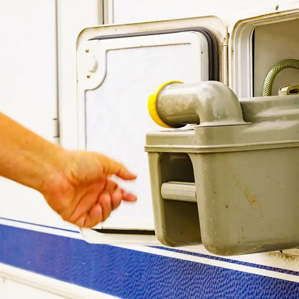 10. Keep the Black-Tank Valve Closed Until Dumping