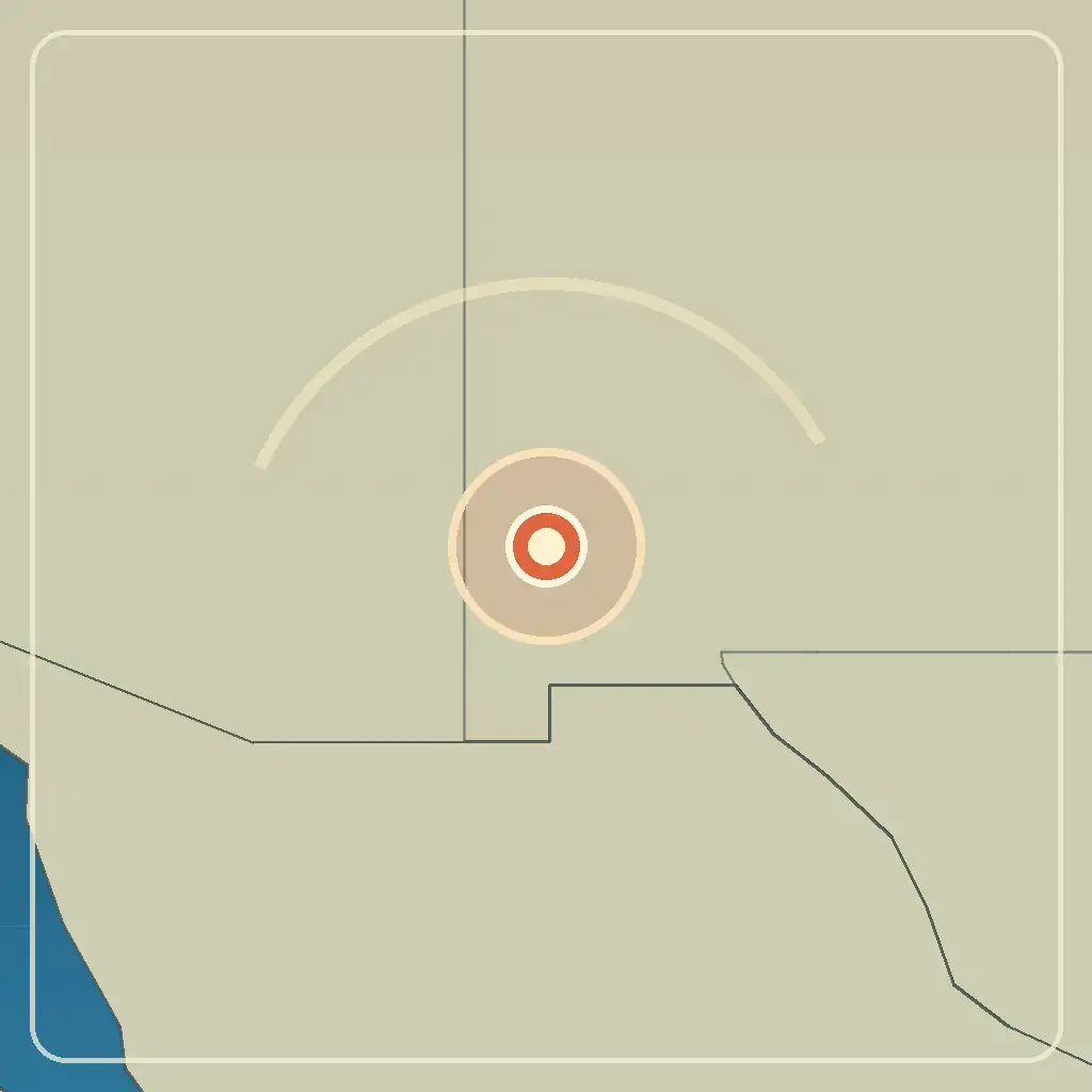 Editorial locator map for Silver City, New Mexico