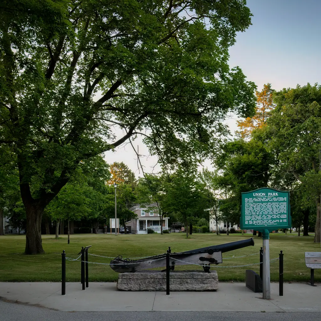 North Side Park in Manitowoc, Wisconsin.