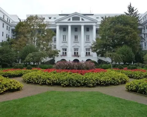 The Greenbrier resort in White Sulphur Springs, West Virginia