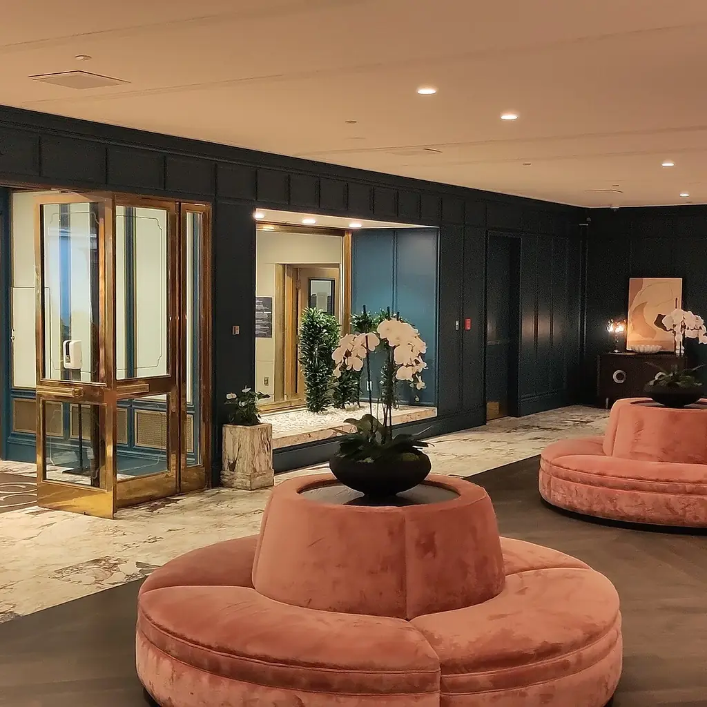 The Fairmont Olympic Hotel in downtown Seattle