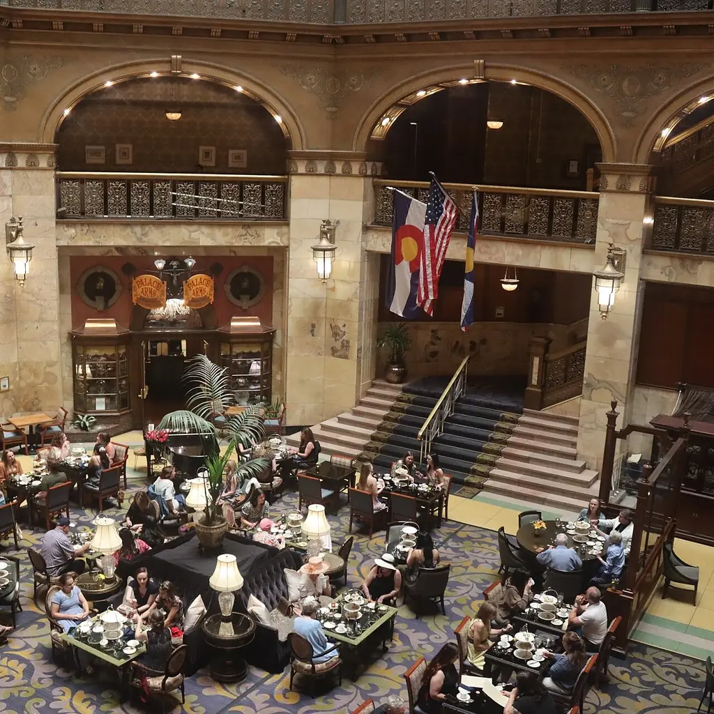 The Brown Palace Hotel in downtown Denver, Colorado