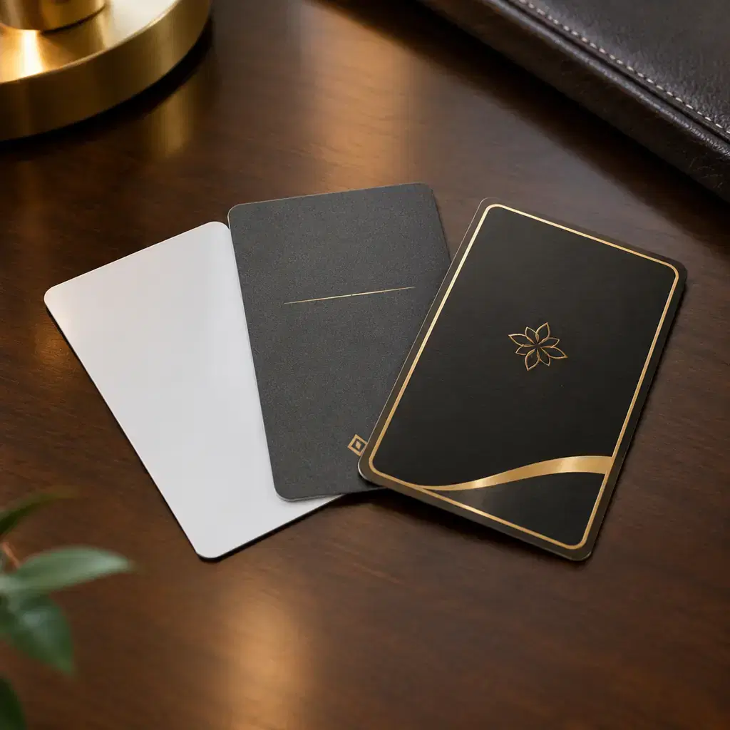 Three hotel key cards of different tiers fanned out on a desk, illustrating how a new top tier changes what the tier below feels like.